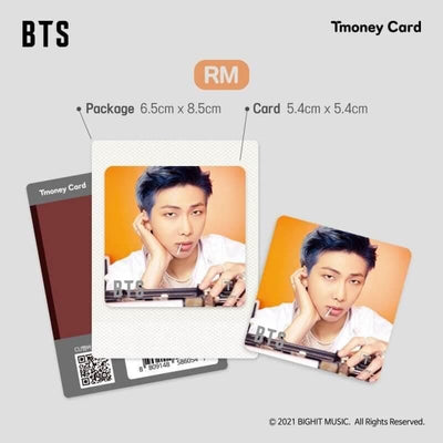 BTS Mini T-money Card Polaroid - Daebak