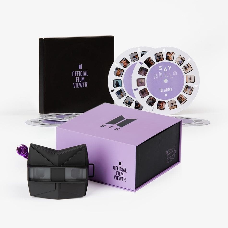 BTS Official Film Viewer Device Kit + Say Hello Reel Set - Daebak