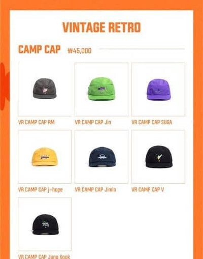 BTS [PTD POP-UP] VR Camp Cap - Daebak