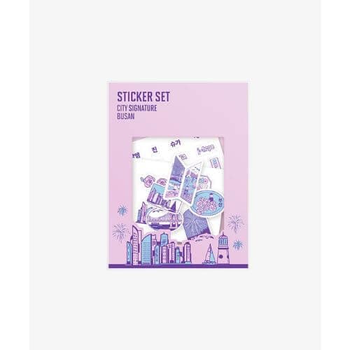 BTS [Yet To Come] City Sticker Set Busan - Daebak
