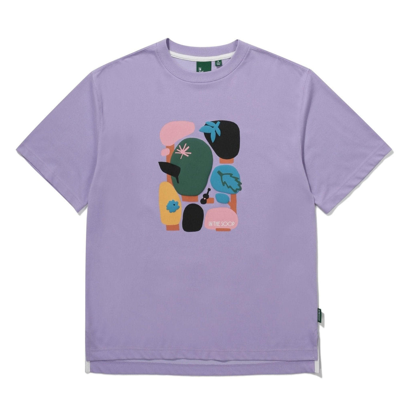 [BTS_in THE SOOP] Graphic S/S T-shirt (Lavender) - Daebak
