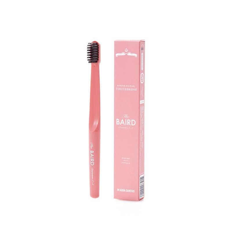 Baird Black Pearl Toothbrush (Pink) (2ea) - Daebak