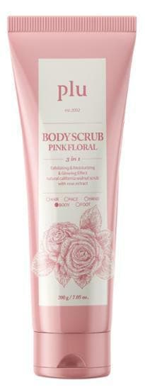 Body Scrub Pink Floral 200ml - Daebak
