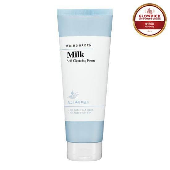 Bring Green Milk Soft Cleansing Foam 250ml - Daebak