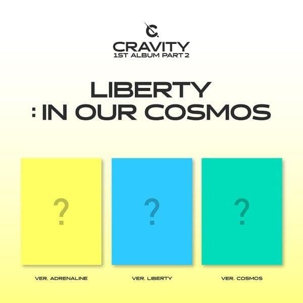CRAVITY - LIBERTY: IN OUR COSMOS (1st Album Pt. 2) 3-SET - Daebak