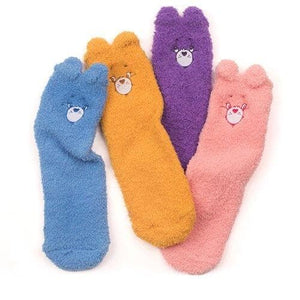 Carebear Ear-Up Sleeping Socks (4-color set) - Daebak