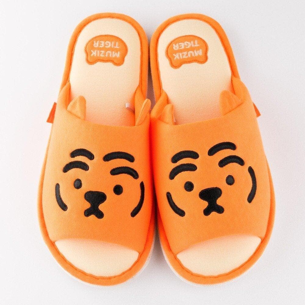 Chubby Tiger Home Slippers - Daebak