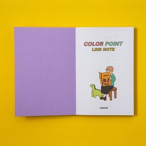 Color Point Line Note - Daebak
