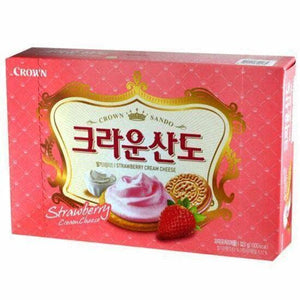 Crown Sando (Strawberry Cream Cheese) 323g - Daebak