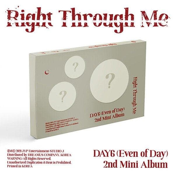DAY6 [EVEN OF DAY] - Right Through Me (2nd Mini Album) - Daebak