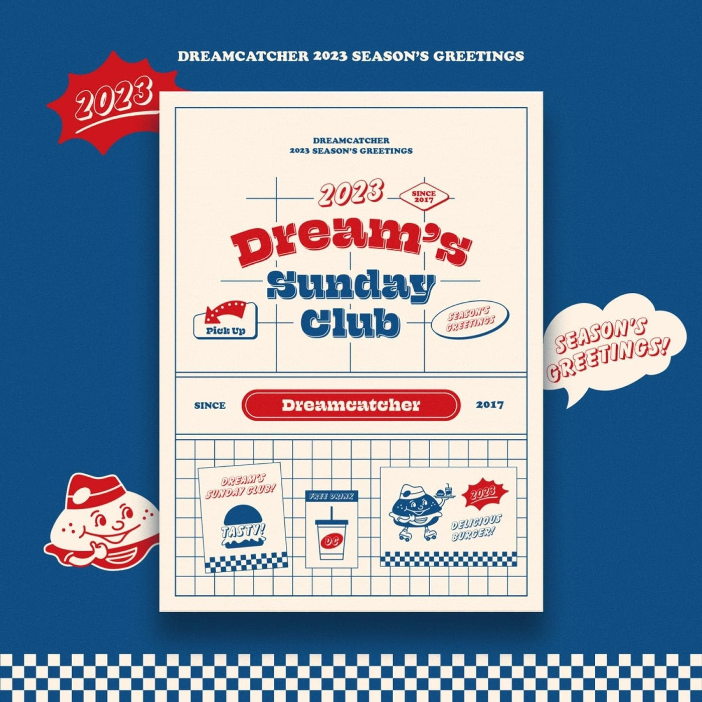 DREAMCATCHER - 2023 Season's Greetings (DREAM'S SUNDAY CLUB Ver.) - Daebak
