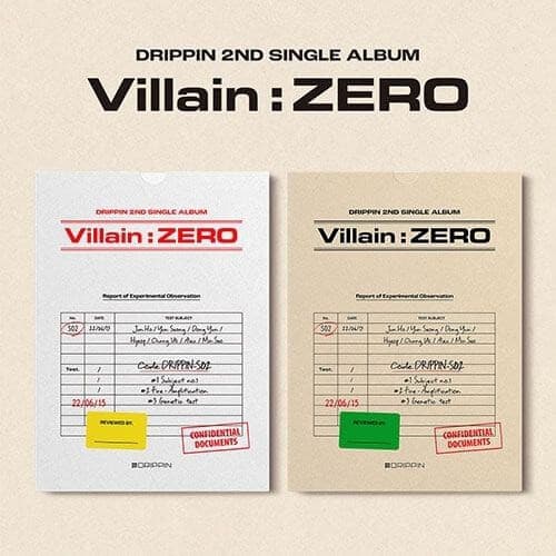 DRIPPIN - Villain: ZERO (2nd Single) - Daebak