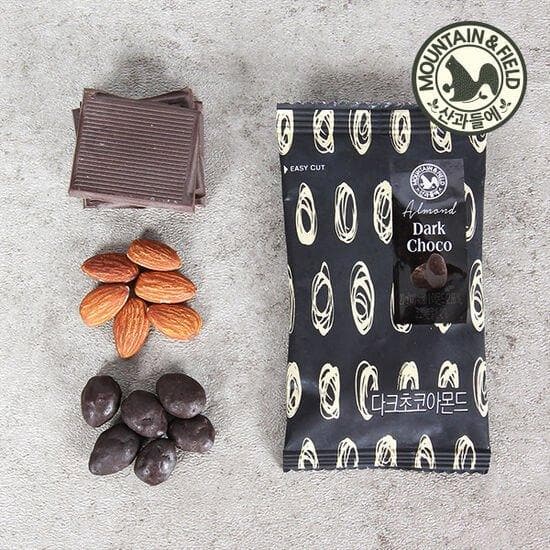 Dark Chocolate Almond (20 bags) - Daebak