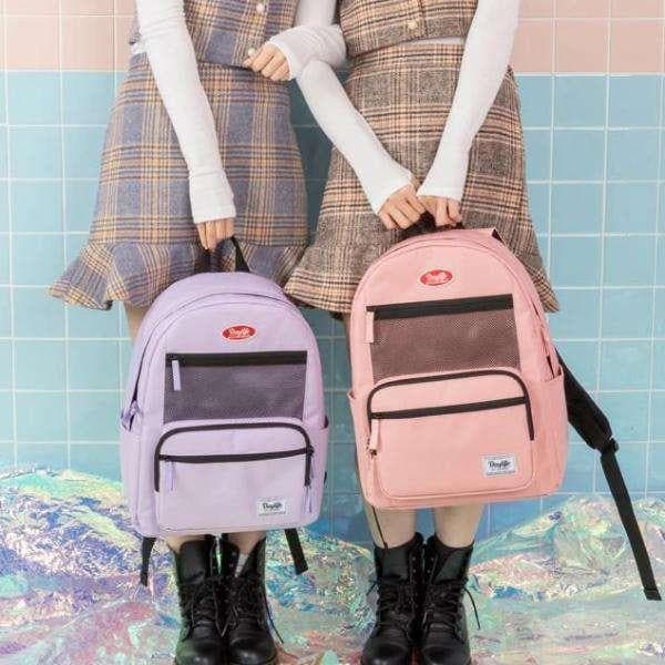 Daylife Layer Backpack Purple - Daebak