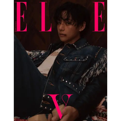 ELLE 'V is Coming' April 2023 Issue (Cover: BTS V) - A