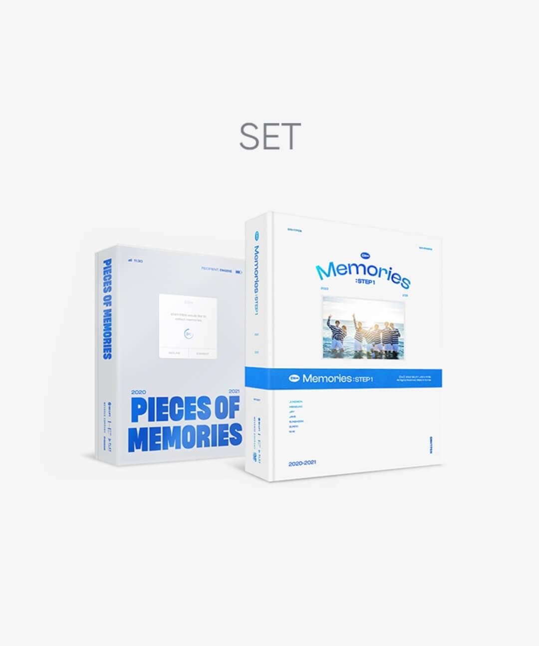 ENHYPEN - Pieces of Memories & Memories: Step 1 DVD SET - Daebak