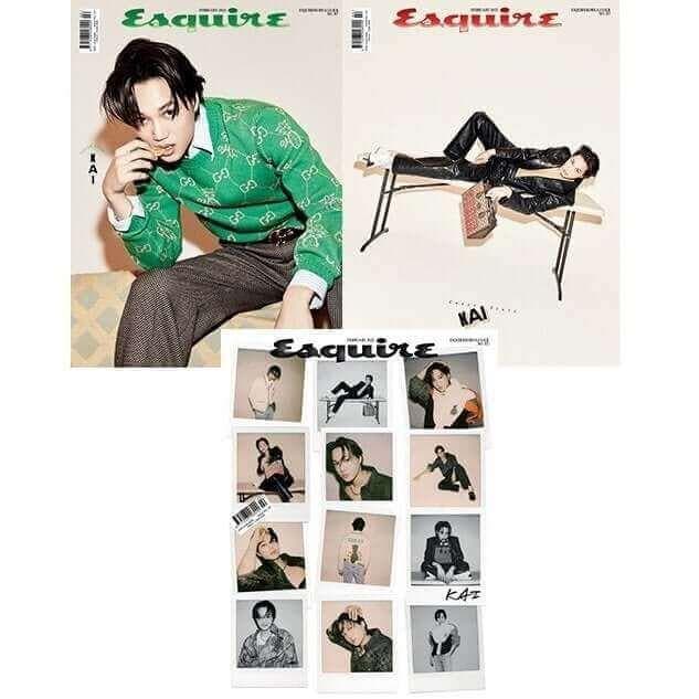 ESQUIRE February 2022 Issue (Cover: EXO Kai) - Daebak