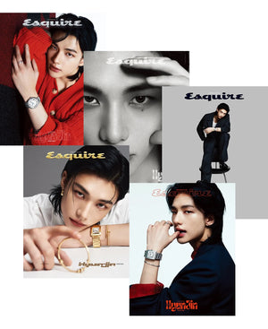 ESQUIRE June 2023 Issue (Cover: Stray Kids Hyunjin) - All 5 Covers