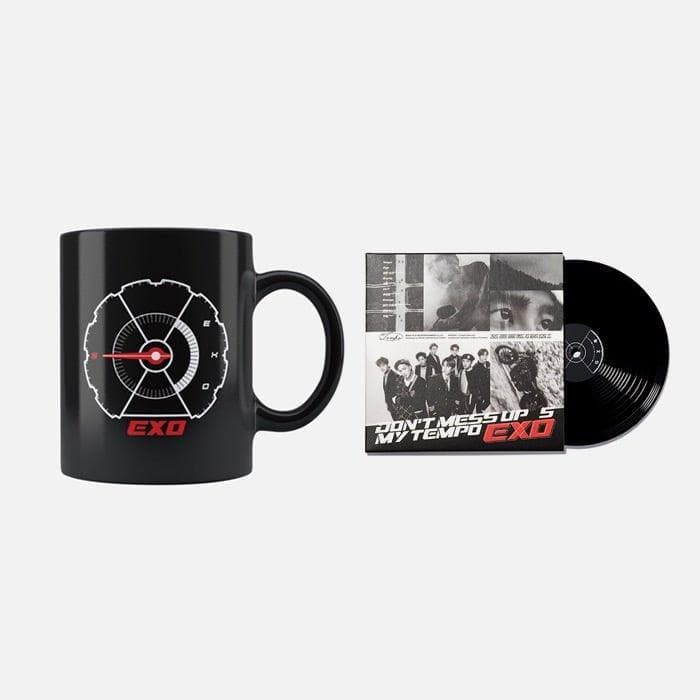 EXO Color Changing Mug + LP Coaster Set - Daebak