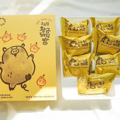 Golden Pig Bread (7pc/pack) - Daebak