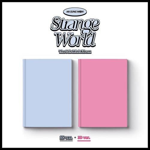 HA SUNG WOON - Strange World (7th Mini Album) Photobook Ver. 2-SET - Daebak