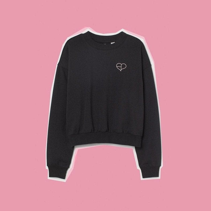 [H&M x BLACKPINK] Printed Sweatshirt - Daebak