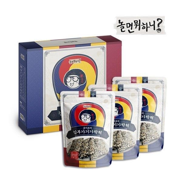 Hanging out with Yoo - Seaweed Chips (3bags) - Daebak