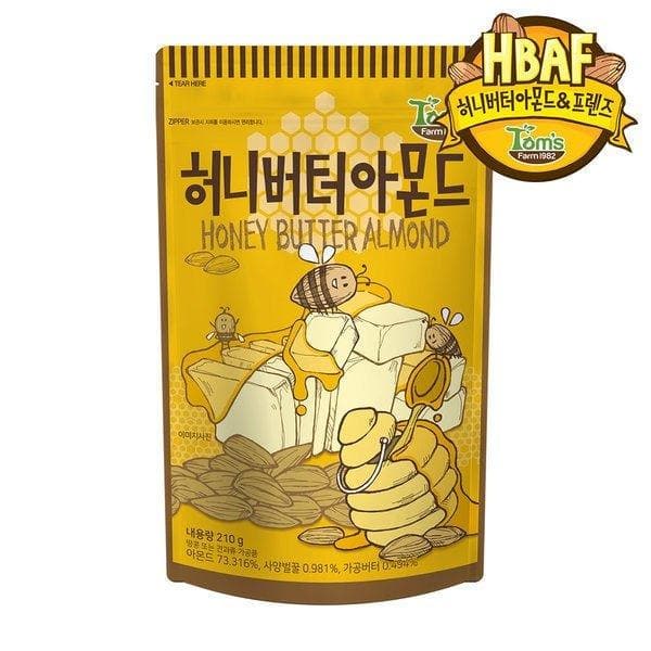 Honey Butter Almond (210g) - Daebak