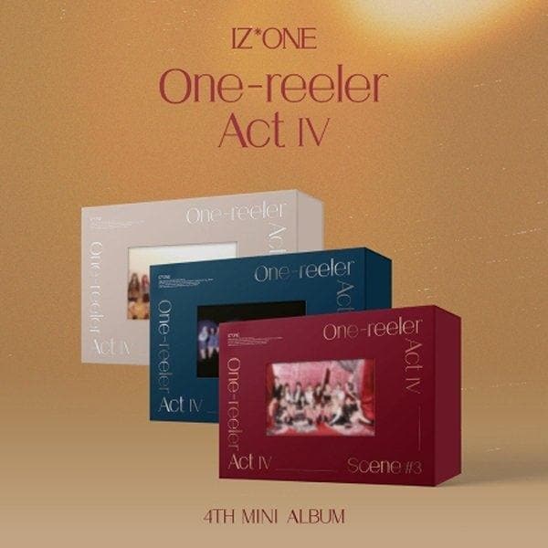 IZONE - One-Reeler Act IV (4th Mini Album) 3-SET - Daebak