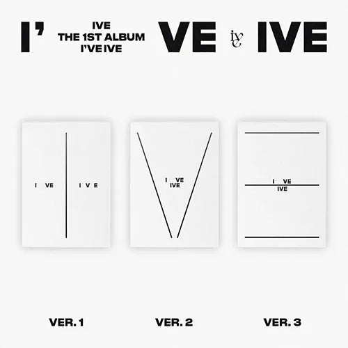IVE - I've IVE (1st Studio Album) 3-SET