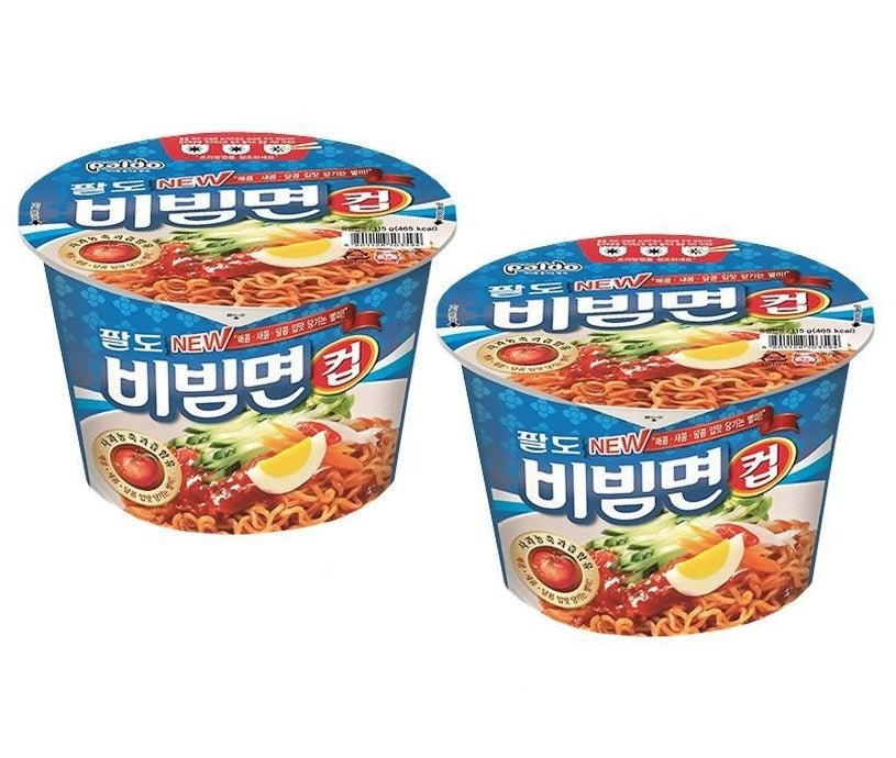 (JK&RM's Pick!) Paldo Bibimmyeon Cup Noodles 115g x 2pcs | Daebak