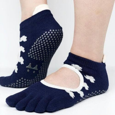 (Jennie's Pick!) Pilates Toe Socks - Cloud - Daebak