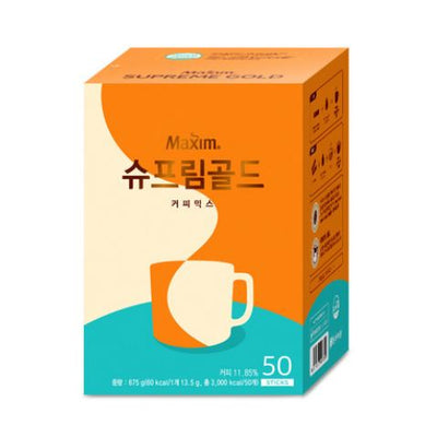 (Jinny's Kitchen Pick!) Maxim Supreme Gold Coffee Mix - 50T