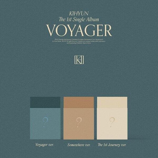KIHYUN (MONSTA X) - VOYAGER (1st Single Album) 3-SET - Daebak