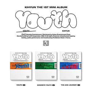 KIHYUN (MONSTA X) - YOUTH (1st Mini Album) - Daebak