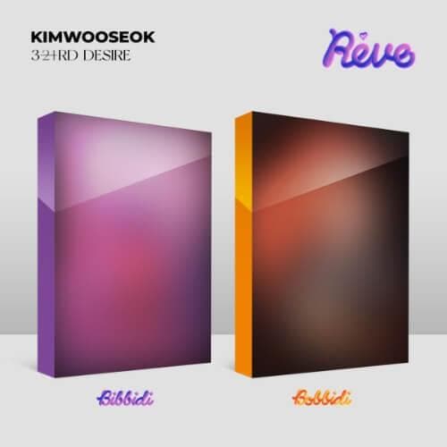 KIM WOO SEOK - 3RD DESIRE [Reve] (3rd Mini Album) 2-SET - Daebak