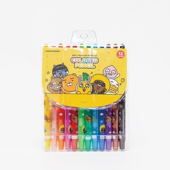 Kakao Friends 12 Colored Pencil Set - Daebak
