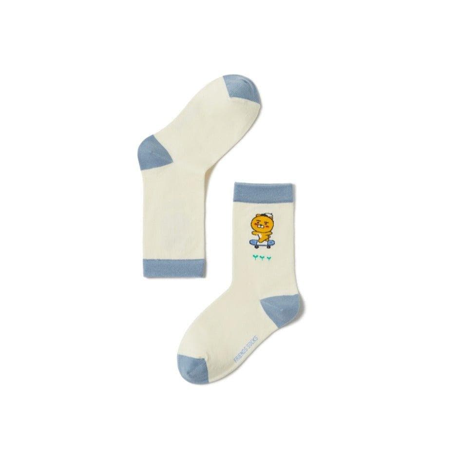 Kakao Friends Medium Socks Set (4 pairs) - Daebak