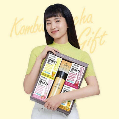 (Kim Tae Ri's pick!) TEAZEN Kombucha Bottle Gift Set - Daebak