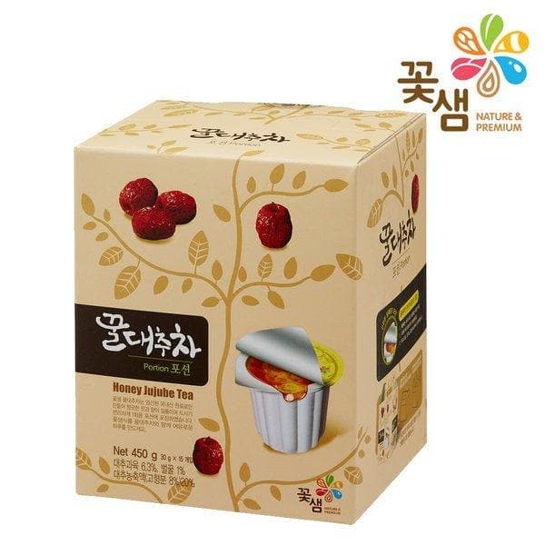 Kkoh Shaem Honey Jujube Tea Portion Type (15ea) - Daebak