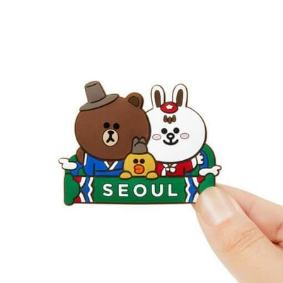 (Last stock!) BROWN & FRIENDS City Edition Seoul Magnet - Daebak
