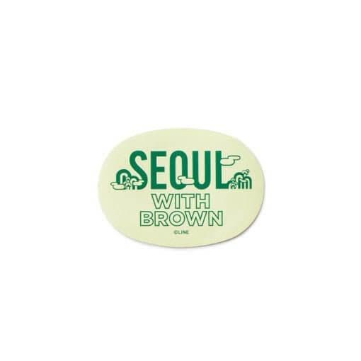 (Last stock!) BROWN & FRIENDS City Edition Seoul Sticker Pack - Daebak