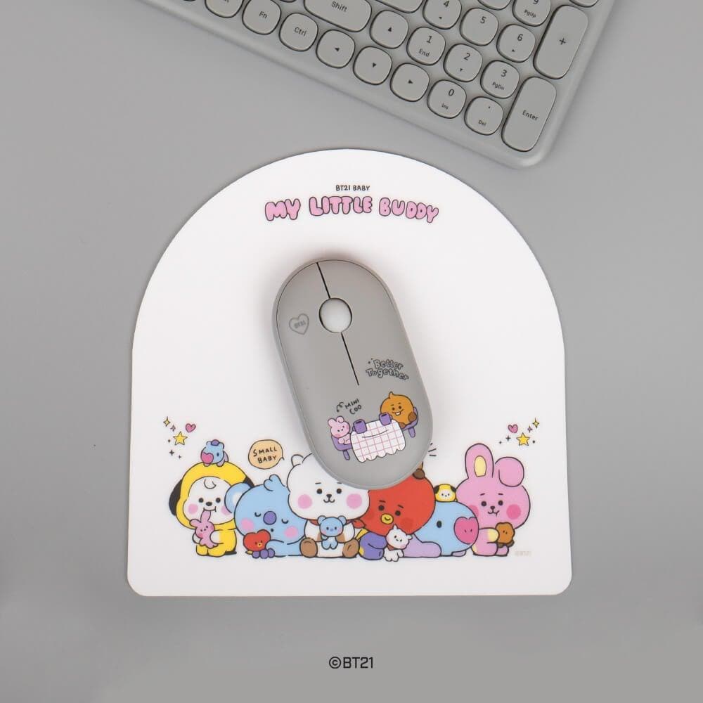 (Last stock!) BT21 BABY My Little Buddy Multi-Pairing Wireless Mouse - Daebak