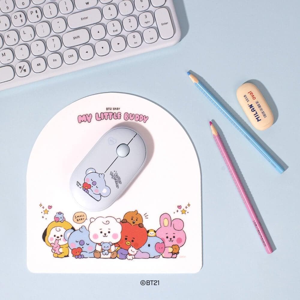 (Last stock!) BT21 BABY My Little Buddy Multi-Pairing Wireless Mouse - Daebak