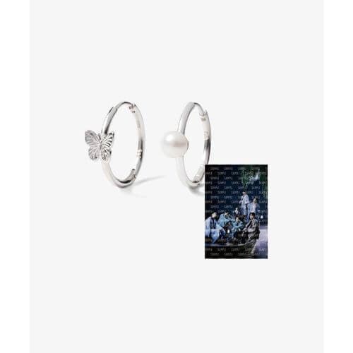 (Last stock!) BTS [2022 DALMAJUNG] Earrings (Silver) - Daebak