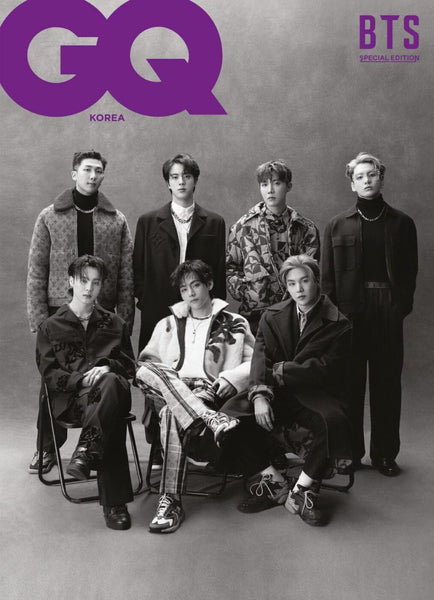 Last stock!) GQ Korea January Issue (Cover: BTS x LV)