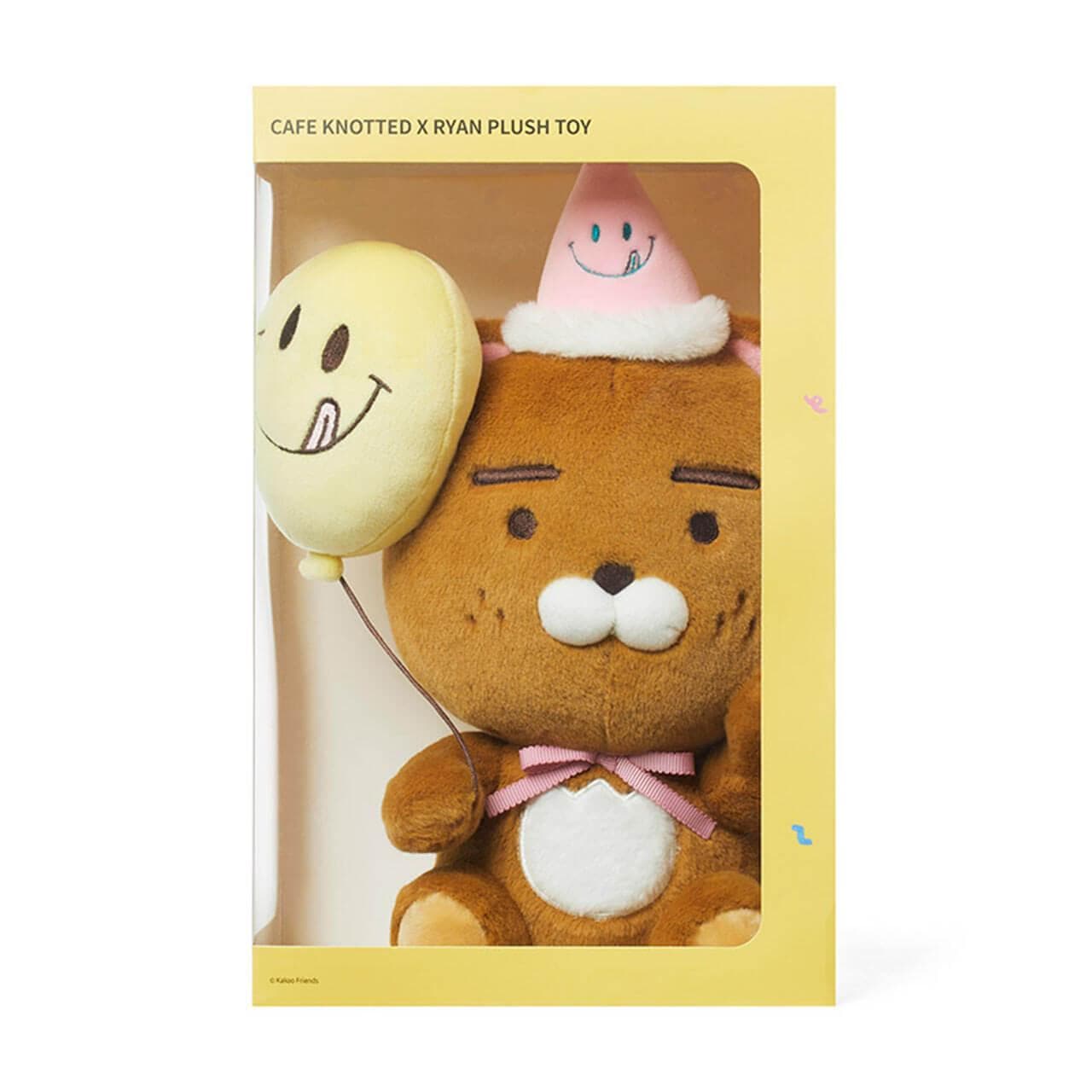 (Last stock!) Kakao Friends x Knotted Ryan Balloon Brown Sugar - Daebak