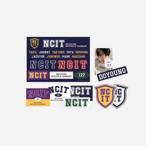 (Last stock!) NCT 127 [NCIT] Removable Laptop Deco Sticker Set - Daebak