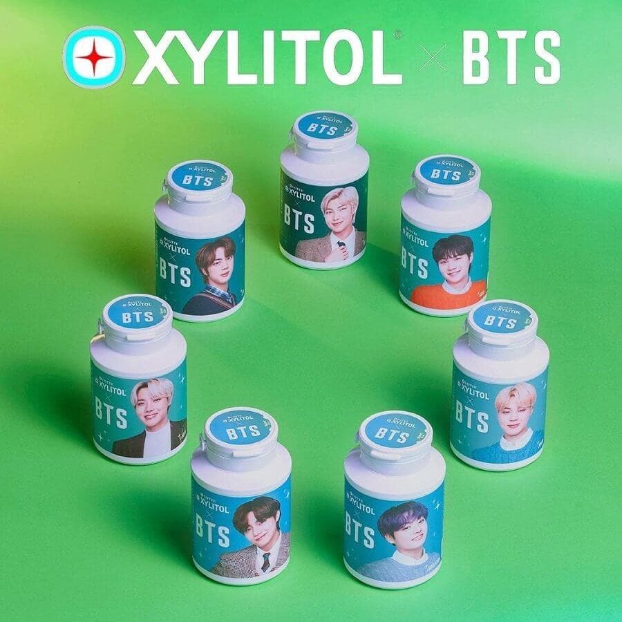 (Limited stock) Xylitol x BTS BIG Special Edition + Neck Tag (of random members) - Daebak