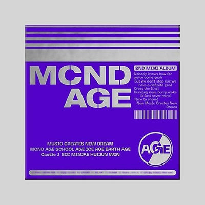 MCND - MCND AGE (2nd Mini Album) - Daebak